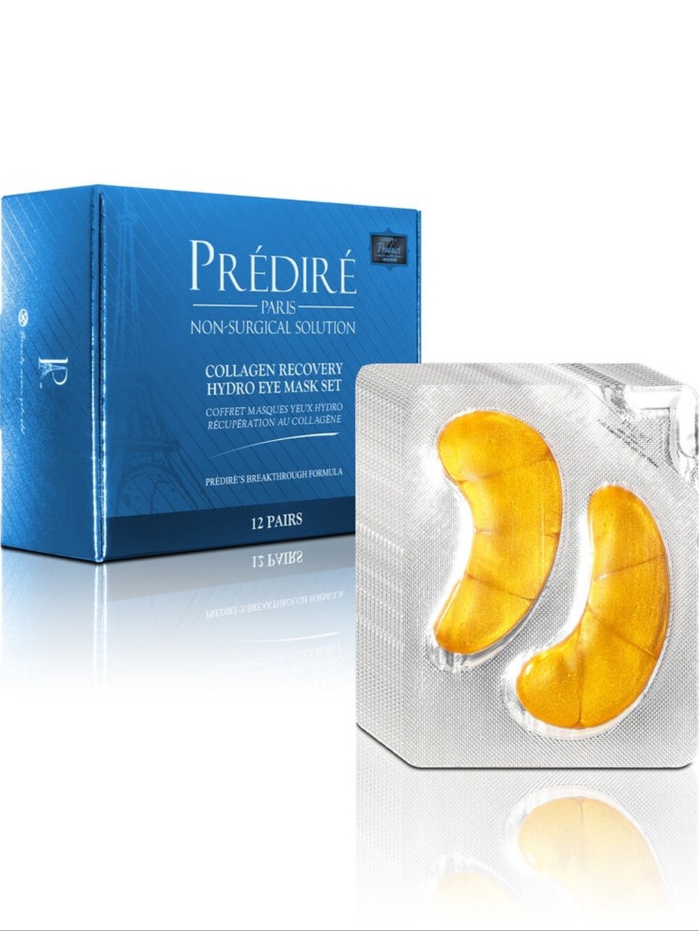 Prédiré Collagen Recovery Hydro Eye Mask Set - Gold Eye Patches